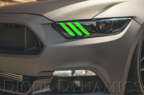 15-17 Ford Mustang Umrüstsatz Hauptscheinwerfer - Multicolor mit Blinker - EU
