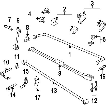 05-14 Ford Mustang Mutter - M14