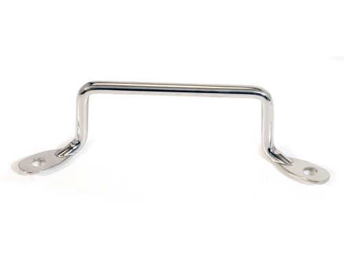 64-66 Ford Mustang Fanghaken Motorhaube - Edelstahl, Poliert