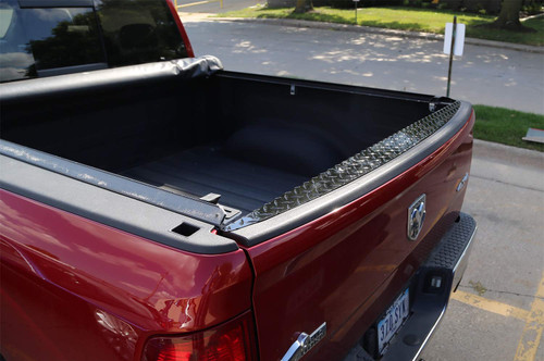 Dodge, Ram Heckklappen-Kappenschutz - Aluminium - Schwarz