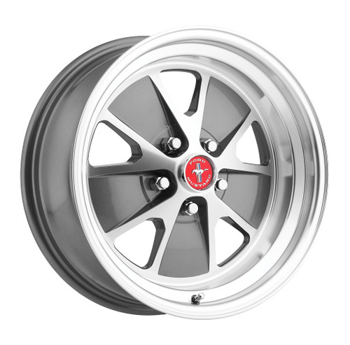 64-73 Ford Mustang Felge - Styled Steel -Aluminium - 17x7 " - Grau