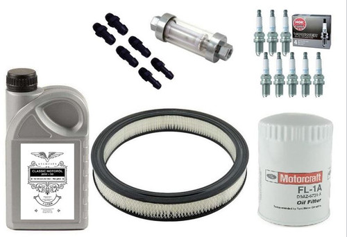 64-73 Ford Mustang Inspektionspaket - V8 14 Zoll Luftfilter rund