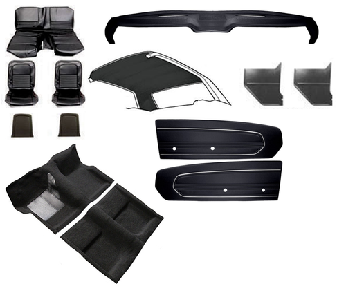67-68 Ford Mustang (Hardtop) Polster Set
