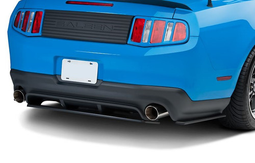 10-12 Ford Mustang Stoßstangenansatz - RTR Mustang, inkl. 3-tlg. Flaps Hinten unten