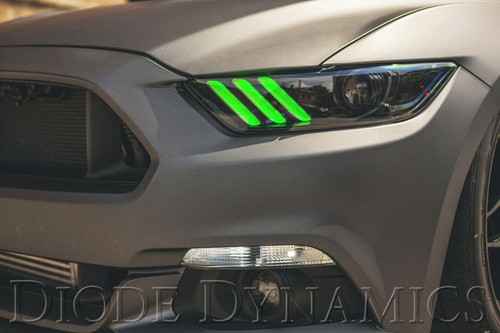 15-17 Ford Mustang Umrüstsatz Hauptscheinwerfer - Multicolor mit Blinker (US)