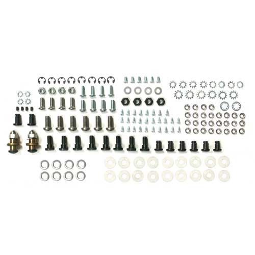 56-58 Chevrolet Corvette Montagematerial Cabrioverdeck