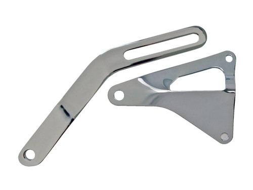 64-73 Ford Mustang (289, 302, 351) Halterung Lichtmaschine - Chrom