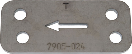 64-66 Ford Mustang Bohrschablone für Shelby Drop - 25 mm Tieferlegung