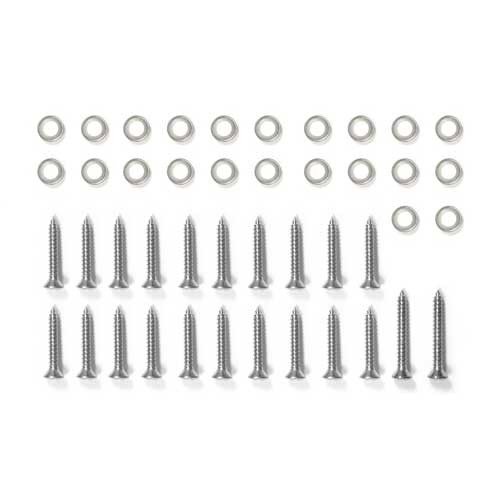 58-62 Chevrolet Corvette Schraube Türverkleidung - Set