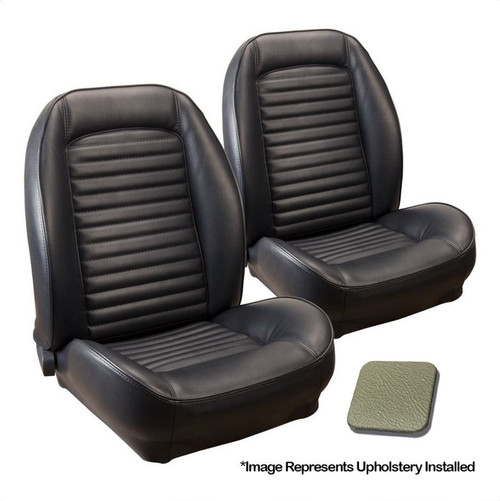 Zestaw tapicerki siedzeń 64-65 Ford Mustang (Hardtop) - Sport 2, Standard, Ivy Gold Zestaw tapicerki siedzeń 64-65 Ford Mustang (Hardtop) - Sport 2, Standard, Ivy Gold