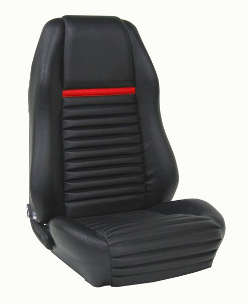 69-70 Ford Mustang Sitzbezüge - Weiß Vinyl (52559030)