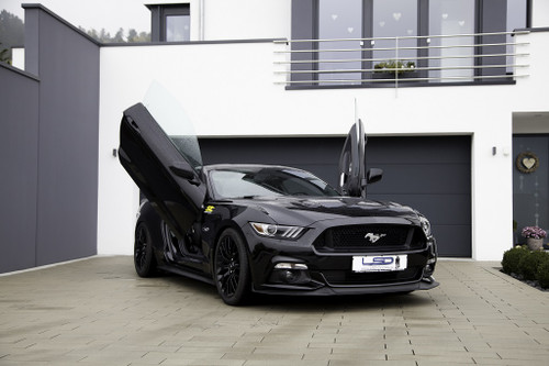 15-23 Ford Mustang (Coupe) Flügeltüren - LSD Doors - Lambo Style Doors