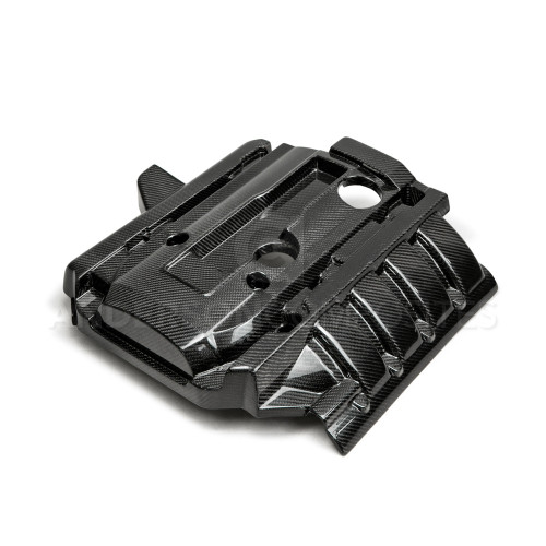 15-17 Ford Mustang EcoBoost Motorabdeckung - Carbon