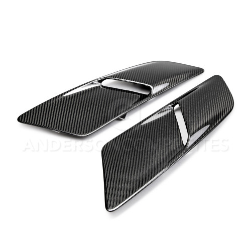 15-17 Ford Mustang GT Entlüftungsset Motorhaube - Carbon (52754939)