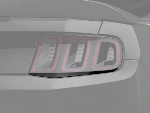 10-12 Ford Mustang Rücklicht - Umbauleiste