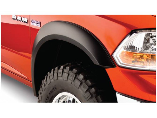 Dodge, Ram (Bed Length: 67.4, 76.3, 96.3Inch) Kotflügelverbreiterung - Matt Schwarz, Extend-A-Fender Flares Vorne