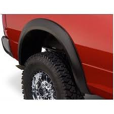 Dodge, Ram (Bed Length: 67.4, 76.3, 96.3Inch) Kotflügelverbreiterung - Matt Schwarz, Extend-A-Fender Flares Hinten