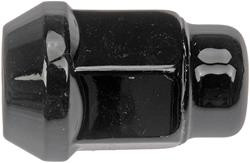 Dodge, Ford Radmutter - 1/2 Zoll - 13/16 Schlüssel - Schwarz/Chrom - 4er Set