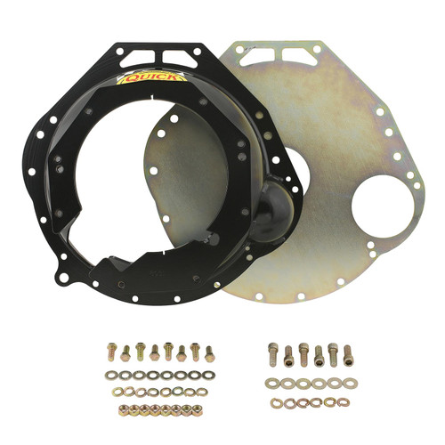 68-73 Ford Mustang (302, 351) Getriebeglocke - Quicktime - Schwarz - 10 1/2 "