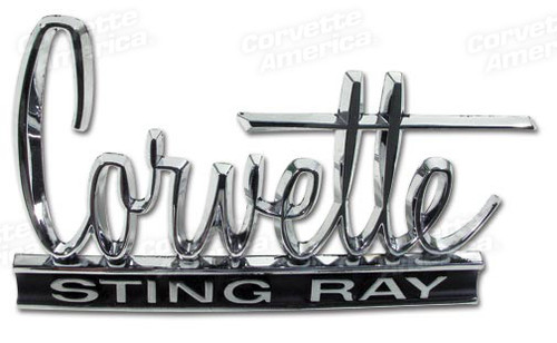 66-67 Chevrolet Corvette Emblem