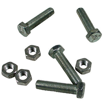 53-82 Chevrolet Corvette Schraube Spurstange - Set