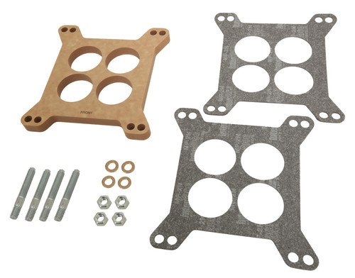 64-73 Ford Mustang Isolierflansch Vergaser - 1/2 Zoll Stärke - Holz-Fiberglas-Verbundwerkstoff - Set