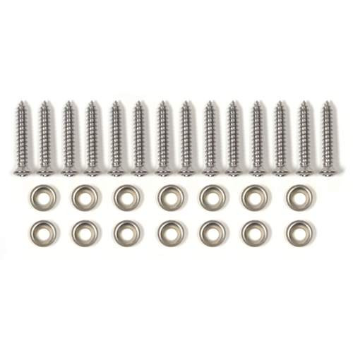 56-57 Chevrolet Corvette Schraube Fußraumverkleidung - Set