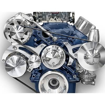64-73 Ford Mustang Umrüstset auf Flachriemen (35234367)