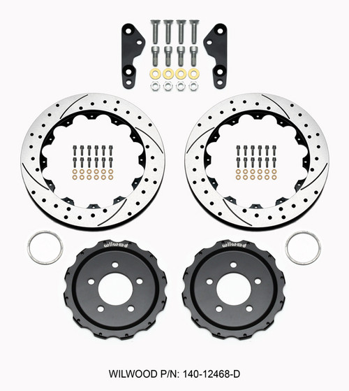 08-13 Ford Mustang (Disc/Disc) Überholsatz Verschleißteile Bremse - Hinten
