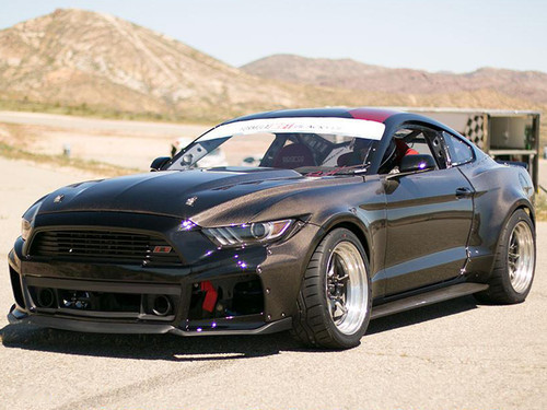 15-17 Ford Mustang Kotflügel - Set - Carbon - 10-teilig - Vorne und Hinten