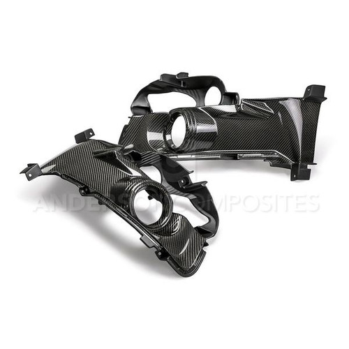 15-17 Ford Mustang Rahmen für Nebelscheinwerfer - Carbon