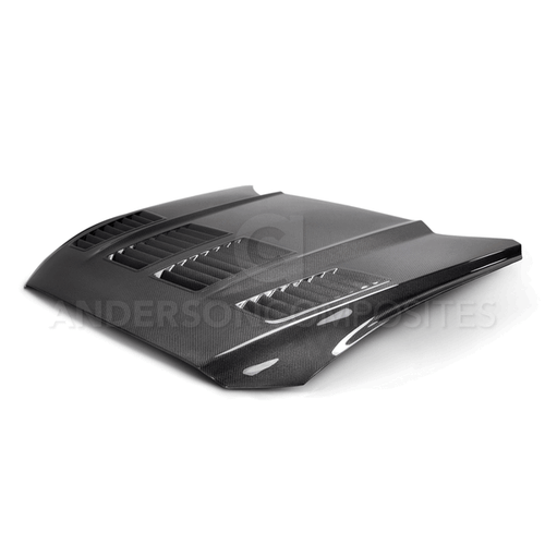 15-17 Ford Mustang Motorhaube - TW-Style - Carbon