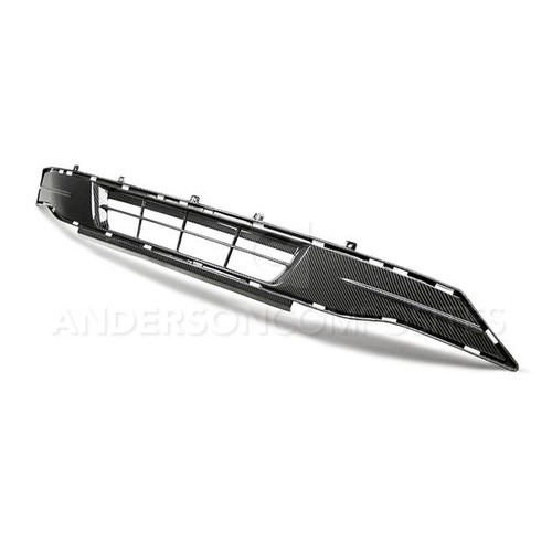 18-23 Ford Mustang Kühlergrill - Anderson Composites - Carbon - Unten