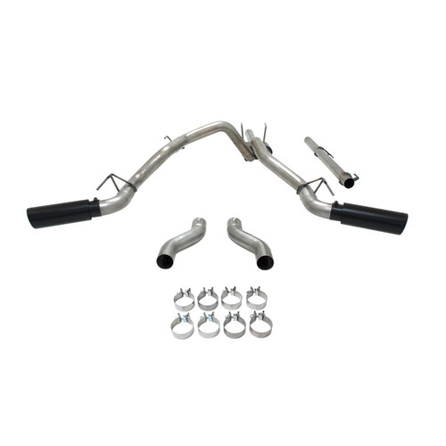 Ram (5.7) Abgasanlage - Schwarz - 4" Blenden