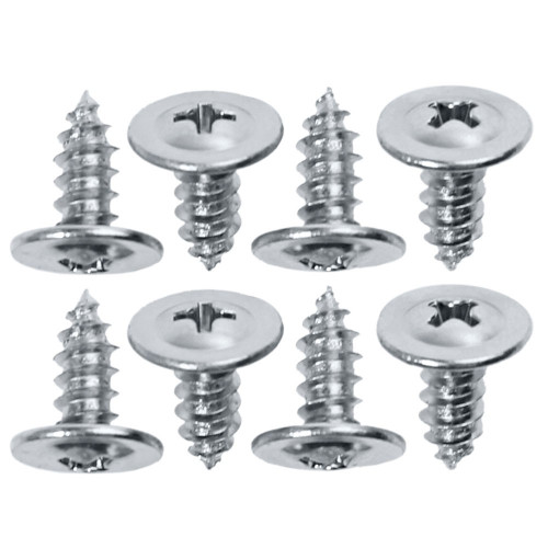 64-73 Ford Mustang Schraube Zierleiste Radhaus - Set, Stahl
