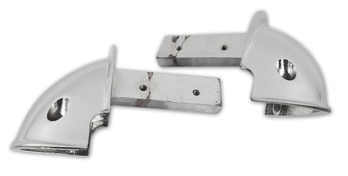 58-61 Chevrolet Corvette Base Armlehne Tür - Endstücke