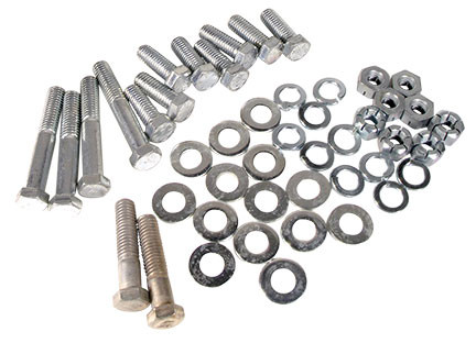 58-60 Chevrolet Corvette Schraubenset Stoßstange Hinten