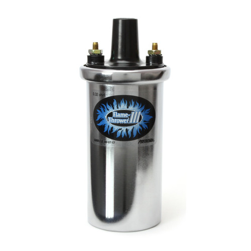 64-73 Ford Mustang Zündspule - PerTronix Flame Thrower III Chrom