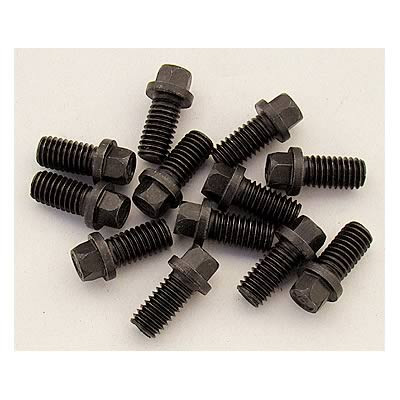 64-73 Ford Mustang Schraube Fächerkrümmer - Milodon - Stahl - 3/4 " - Sechskant - Set