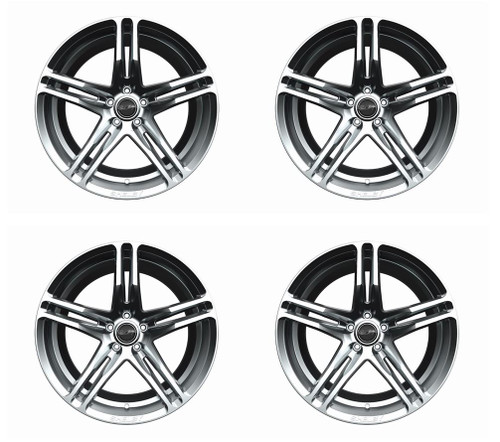 05-26 Ford Mustang Felgensatz - Shelby CS14 - 9,5x20 Zoll - Chrome Powder Vorne und hinten
