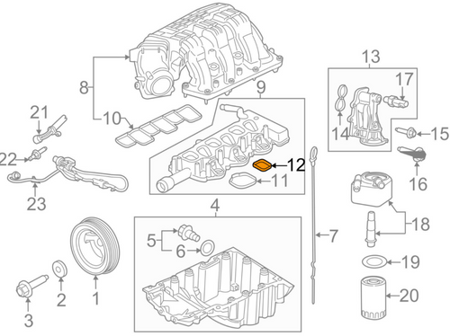 52824561-11-17-Ford-Mustang-3-7-Gummidichtung-Ansaugkruemmer-Unten-rechts-1