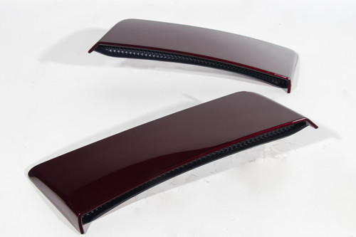 15-23 Ford Mustang Lufteinlass Seitenwand hinten - ROUSH lackiert Royal Crimson Rot