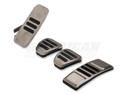 05-14 Ford Mustang Pedalauflagen für Gas- und Bremspedal - Handschaltung