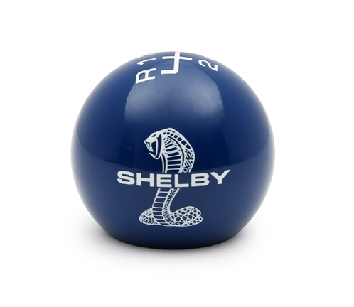 15-23 Ford Mustang (2.3, 5.0) Schaltknauf Schaltgetriebe - Shelby - Blau