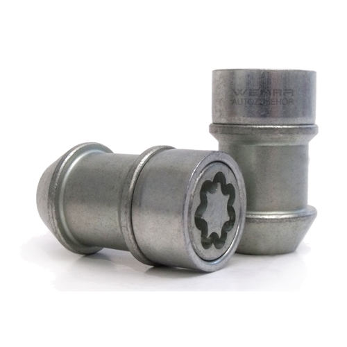 15-23 Ford Mustang Radschloss - 19mm - Chrom