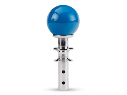 15-23 Ford Mustang Schalthebel Automatikgetriebe - Blau - Schaft Chrom