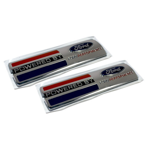 64-24 Ford Mustang Emblem Kotflügel - "Powered By Ford Performance"
