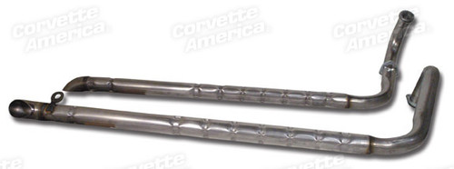 65-67 Chevrolet Corvette (327) Abgasanlage - Sidepipes - Laut Links und Rechts