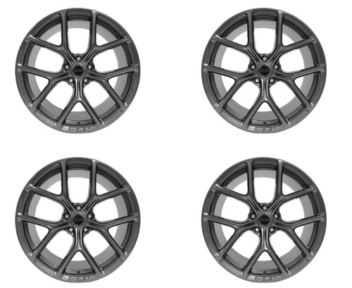 05-26 Ford Mustang Felgensatz - Shelby CS3 - 9,5x20 Zoll - Gunmetal Vorne und hinten