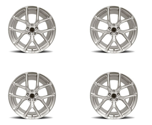 15-25 Ford Mustang Felgensatz - Shelby CS3 - 9,5x20 Zoll und 11x20 Zoll - Chrome Powder